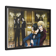 Load image into Gallery viewer, Black Butler Canvas Framed Art Print