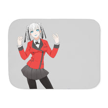 Load image into Gallery viewer, Kakegurui Kirari Momobami Sherpa Blanket