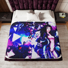 Load image into Gallery viewer, Anime Guilty Crown Sherpa Blanket