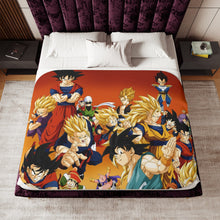 Load image into Gallery viewer, Anime Dragon Ball Z Sherpa Blanket