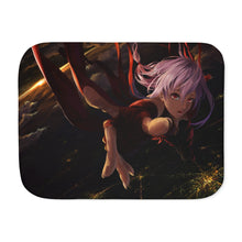 Load image into Gallery viewer, Guilty Crown Inori Yuzuriha Sherpa Blanket