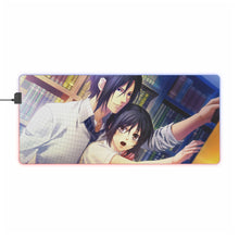 Load image into Gallery viewer, Hakuouki Shinsengumi Kitan RGB LED Mouse Pad (Desk Mat)