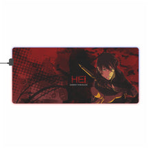 Load image into Gallery viewer, Darker Than Black Hei RGB LED Mouse Pad (Desk Mat)