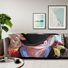 Load image into Gallery viewer, Anime Kill La Kill Sherpa Blanket