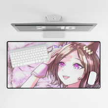 Load image into Gallery viewer, Sakura Laurel Mouse Pad (Desk Mat)