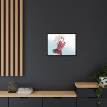 Load image into Gallery viewer, Nao Tomori looking back Canvas Framed Art Print