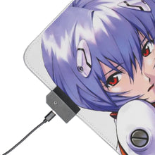 Load image into Gallery viewer, Neon Genesis Evangelion Rei Ayanami RGB LED Mouse Pad (Desk Mat)