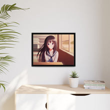 Load image into Gallery viewer, Hyouka Eru Chitanda Canvas Framed Art Print