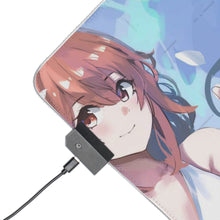Load image into Gallery viewer, My Teen Romantic Comedy SNAFU Yukino Yukinoshita, Yui Yuigahama RGB LED Mouse Pad (Desk Mat)