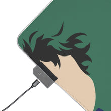 Load image into Gallery viewer, My Hero Academia Izuku Midoriya RGB LED Mouse Pad (Desk Mat)