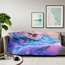Load image into Gallery viewer, Spirited Away Sherpa Blanket