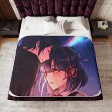 Load image into Gallery viewer, Your Name. Sherpa Blanket