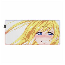 Load image into Gallery viewer, Nisekoi Chitoge Kirisaki RGB LED Mouse Pad (Desk Mat)