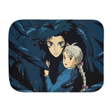 Load image into Gallery viewer, Anime Howl's Moving Castle Sherpa Blanket