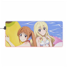 Load image into Gallery viewer, Aho Girl RGB LED Mouse Pad (Desk Mat)