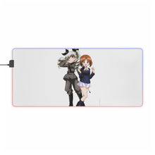 Load image into Gallery viewer, Girls und Panzer RGB LED Mouse Pad (Desk Mat)