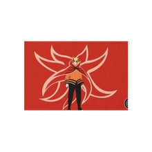 Load image into Gallery viewer, Naruto Baryon Mode In Bright Orange Rug