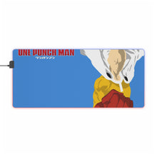 Load image into Gallery viewer, One Punch Man Saitama RGB LED Mouse Pad (Desk Mat)