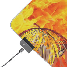 Load image into Gallery viewer, Deku vs Todoroki RGB LED Mouse Pad (Desk Mat)