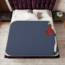 Load image into Gallery viewer, Fate/Apocrypha Saber, Saber Of Red Sherpa Blanket