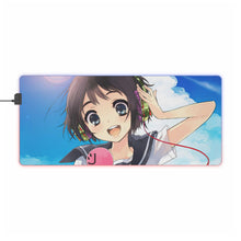 Load image into Gallery viewer, Anime Headphones RGB LED Mouse Pad (Desk Mat)