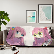 Load image into Gallery viewer, Bocchi the Rock Sherpa Blanket