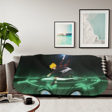 Load image into Gallery viewer, Boruto Sherpa Blanket