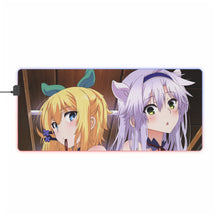 Load image into Gallery viewer, Rokudenashi Majutsu Koushi To Akashic Records Sistine Fibel, Rumia Tingel RGB LED Mouse Pad (Desk Mat)