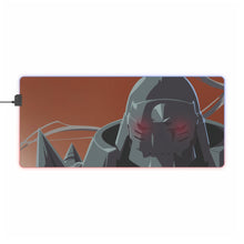 Load image into Gallery viewer, FullMetal Alchemist RGB LED Mouse Pad (Desk Mat)