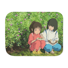 Load image into Gallery viewer, Anime Spirited Away Sherpa Blanket