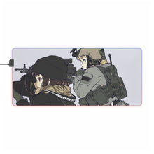 Load image into Gallery viewer, Anime Military RGB LED Mouse Pad (Desk Mat)