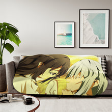 Load image into Gallery viewer, Rimuru Tempest and Shizue Izawa Sherpa Blanket