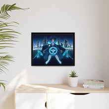 Load image into Gallery viewer, Akane Tsunemori with The dominators Canvas Framed Art Print