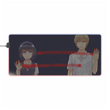 Load image into Gallery viewer, Kuzu No Honkai Hanabi Yasuraoka, Mugi Awaya RGB LED Mouse Pad (Desk Mat)