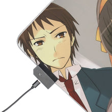 Load image into Gallery viewer, The Melancholy Of Haruhi Suzumiya RGB LED Mouse Pad (Desk Mat)