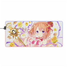 Load image into Gallery viewer, Is The Order A Rabbit? RGB LED Mouse Pad (Desk Mat)