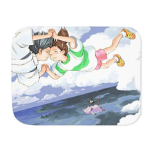 Load image into Gallery viewer, Anime Spirited Away Sherpa Blanket