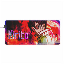 Load image into Gallery viewer, Kirito RGB LED Mouse Pad (Desk Mat)