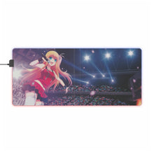 Load image into Gallery viewer, Yusa Nishimori Singing RGB LED Mouse Pad (Desk Mat)