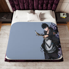 Load image into Gallery viewer, Anime Solo Leveling Sherpa Blanket