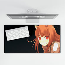 Load image into Gallery viewer, Anime Spice and Wolf Mouse Pad (Desk Mat)
