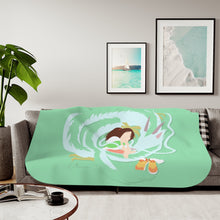 Load image into Gallery viewer, Anime Spirited Away Sherpa Blanket