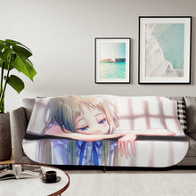Load image into Gallery viewer, Anohana Sherpa Blanket
