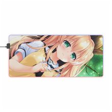 Load image into Gallery viewer, Anime Summer Pockets RGB LED Mouse Pad (Desk Mat)