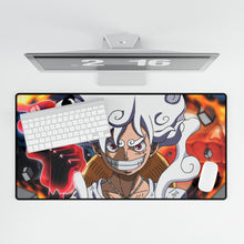 Load image into Gallery viewer, Luffy Gear 5 Mouse Pad (Desk Mat)