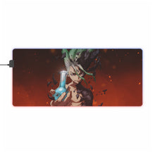 Load image into Gallery viewer, Dr. Stone RGB LED Mouse Pad (Desk Mat)