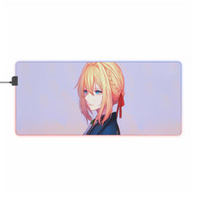 Load image into Gallery viewer, Violet Evergarden Violet Evergarden RGB LED Mouse Pad (Desk Mat)