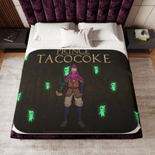 Load image into Gallery viewer, Princess Mononoke Sherpa Blanket