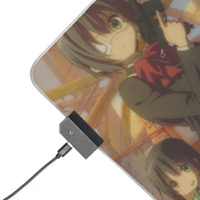 Load image into Gallery viewer, Love, Chunibyo & Other Delusions Rikka Takanashi, Sanae Dekomori, Shinka Nibutani, Kumin Tsuyuri, Kuzuha Togashi RGB LED Mouse Pad (Desk Mat)