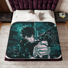 Load image into Gallery viewer, Shinya Kogami Sherpa Blanket